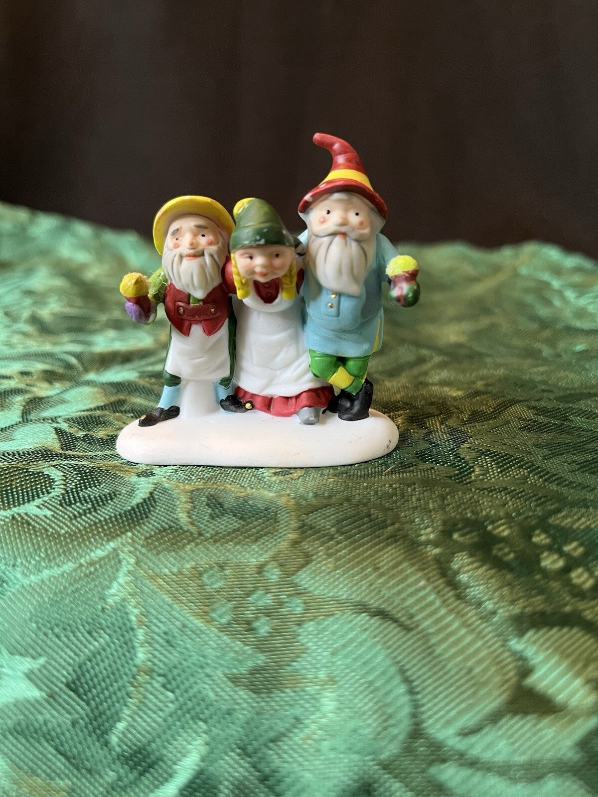 Dept 56 Christmas Snow Cone 3 Elf Elves 1 Figurine Only IMPERFECTIONS See Photos