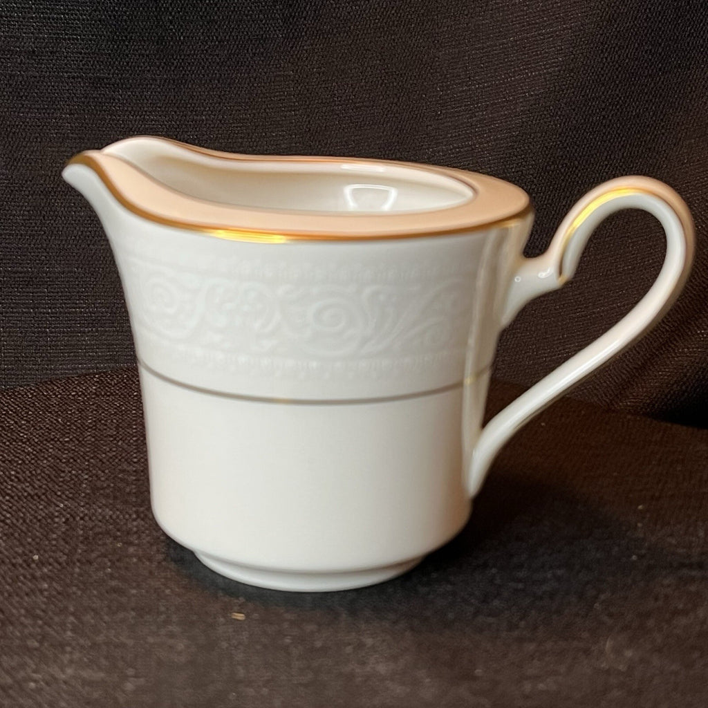 Noritake China Ivory Color Creamer Tulane Pattern 7562