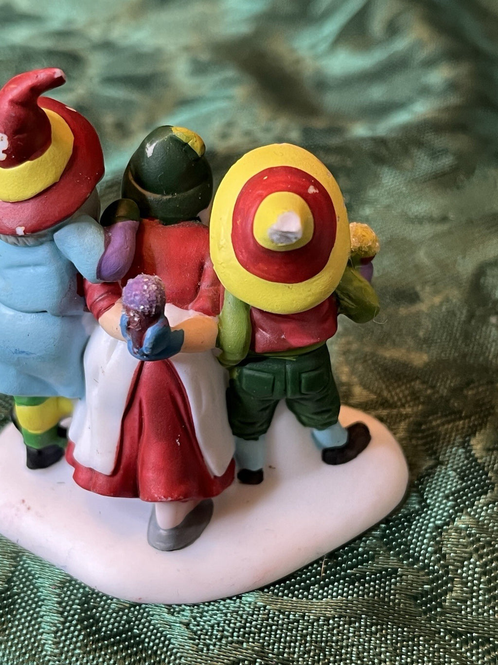 Dept 56 Christmas Snow Cone 3 Elf Elves 1 Figurine Only IMPERFECTIONS See Photos
