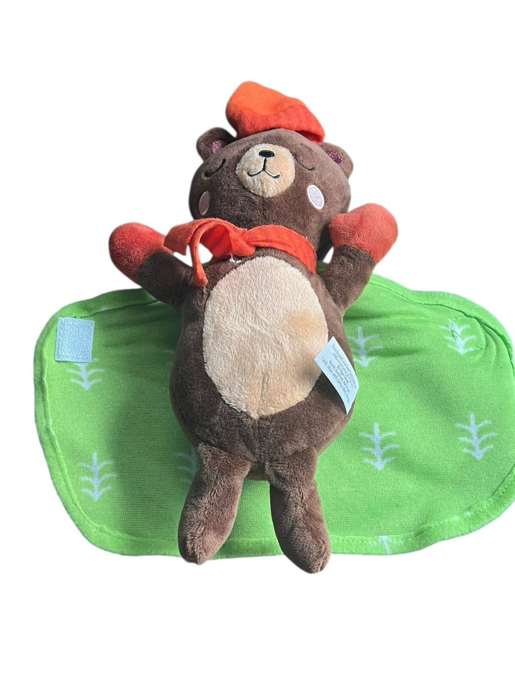 Target Bullseye Fireside Pals Plush Bear Blanket 2023