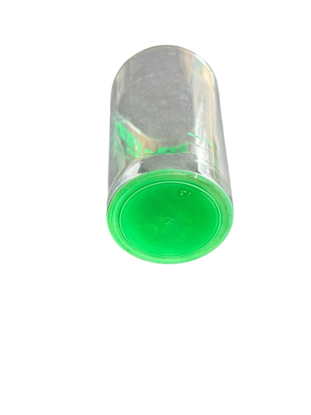 M&M's World Las Vegas Green Glass New