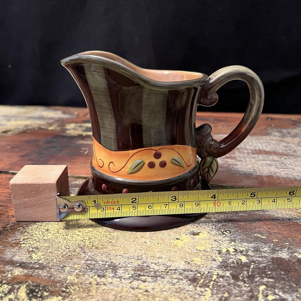Demdaco Chocolate Berries Creamer Pitcher Deb Hrabik 2002