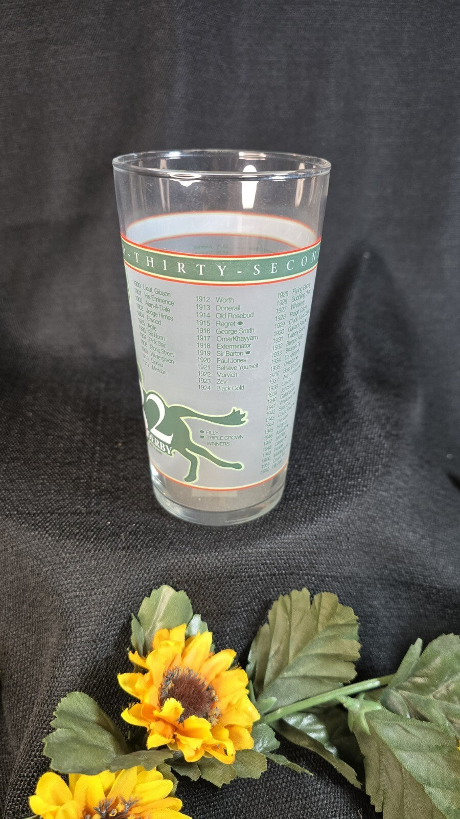 132 Kentucky Derby Official Mint Julep Beverage Glass Churchill Downs 2006 Race