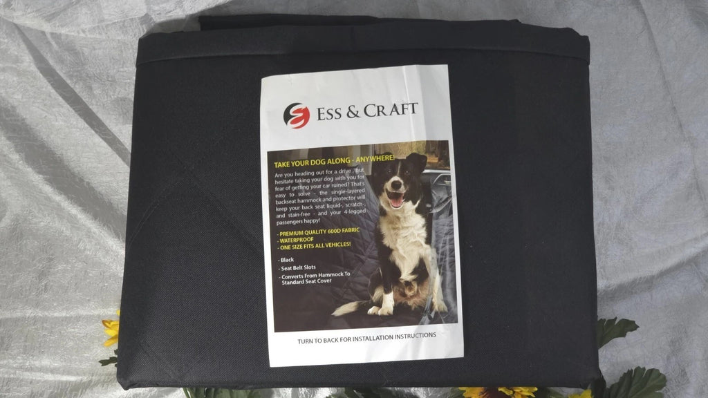 Dog Hammock  For Car Double Layered, Waterproof Pet/Dog Seat Covers, Multi