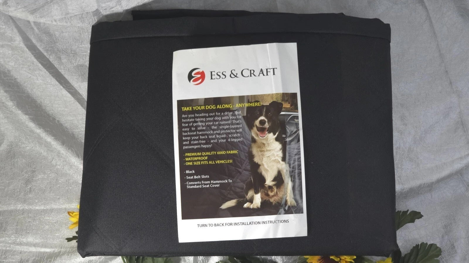 Dog Hammock  For Car Double Layered, Waterproof Pet/Dog Seat Covers, Multi