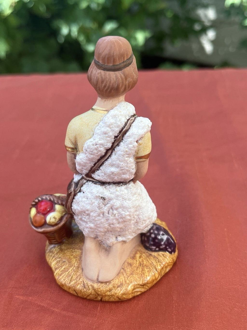 6-Piece Nativity Set Shepherd Lamb Sheep Ox Figurines 4 in Multicolor