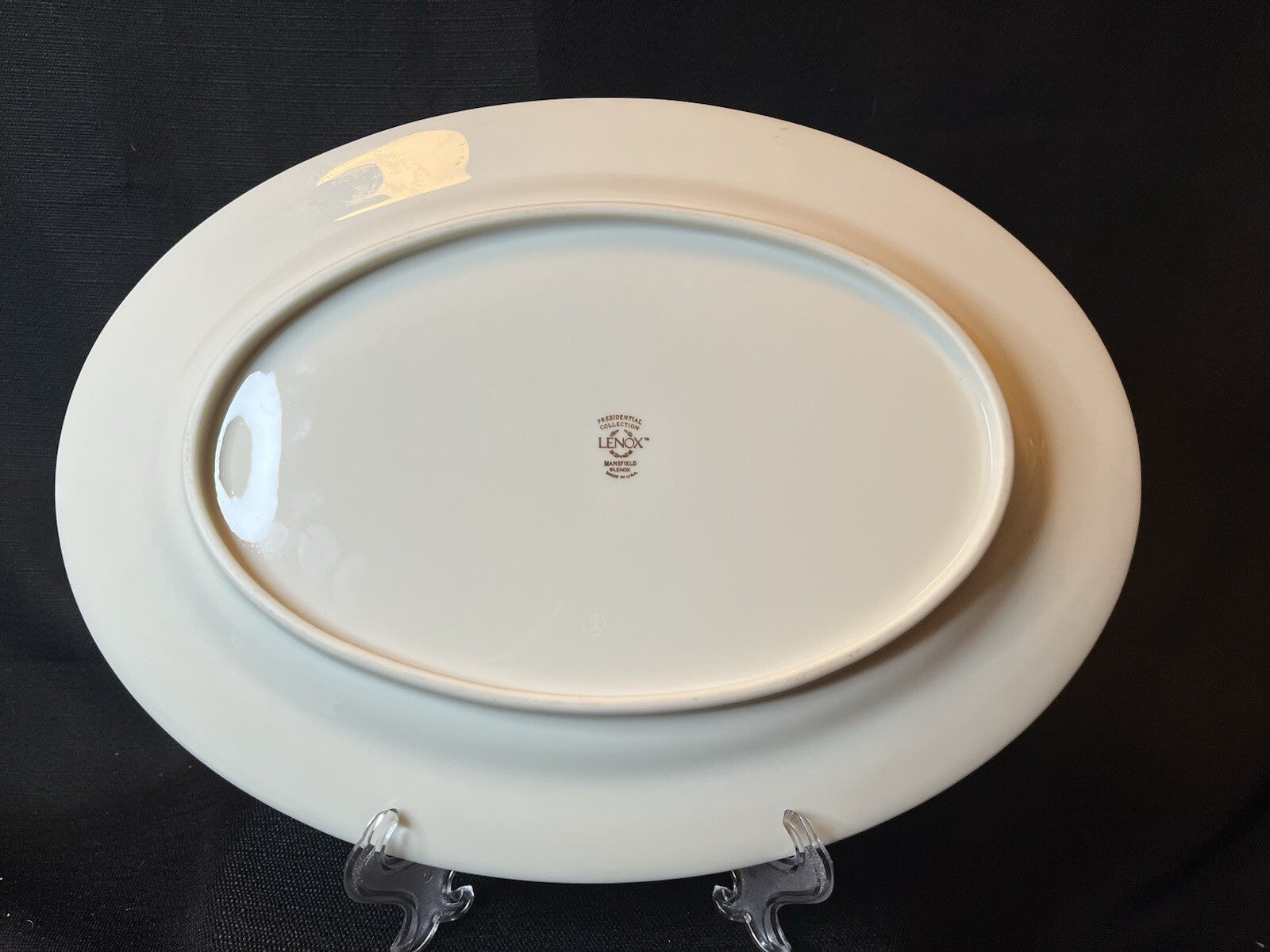 Presidential Collection Lenox Mansfield Oval Plater Serving Dish
