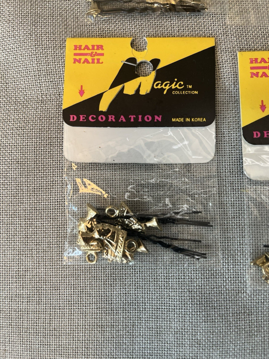 Y2K Hair Pins, Set of 7 Collection  Hair Accessories.Cleopatra & Stars, elephant