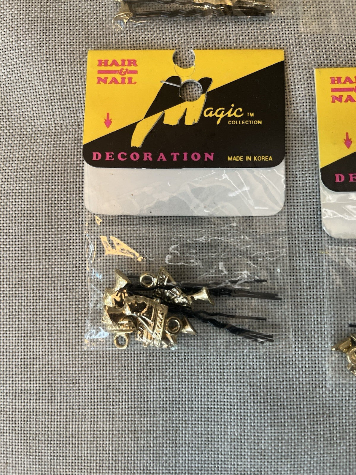 Y2K Hair Pins, Set of 7 Collection  Hair Accessories.Cleopatra & Stars, elephant