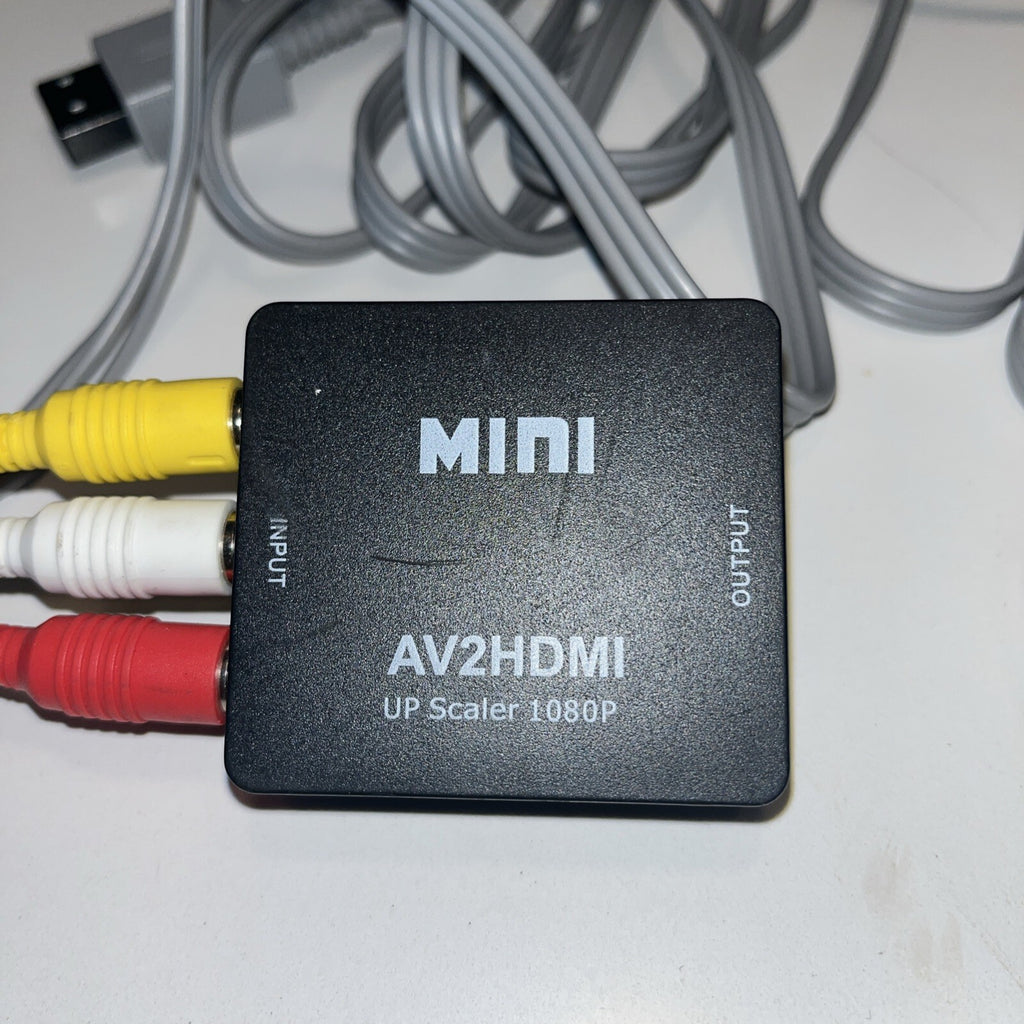 Mini Composite HDMI CVBS RCA/ AV Video Converter Adapter 1080p Nintendo Cord Inc