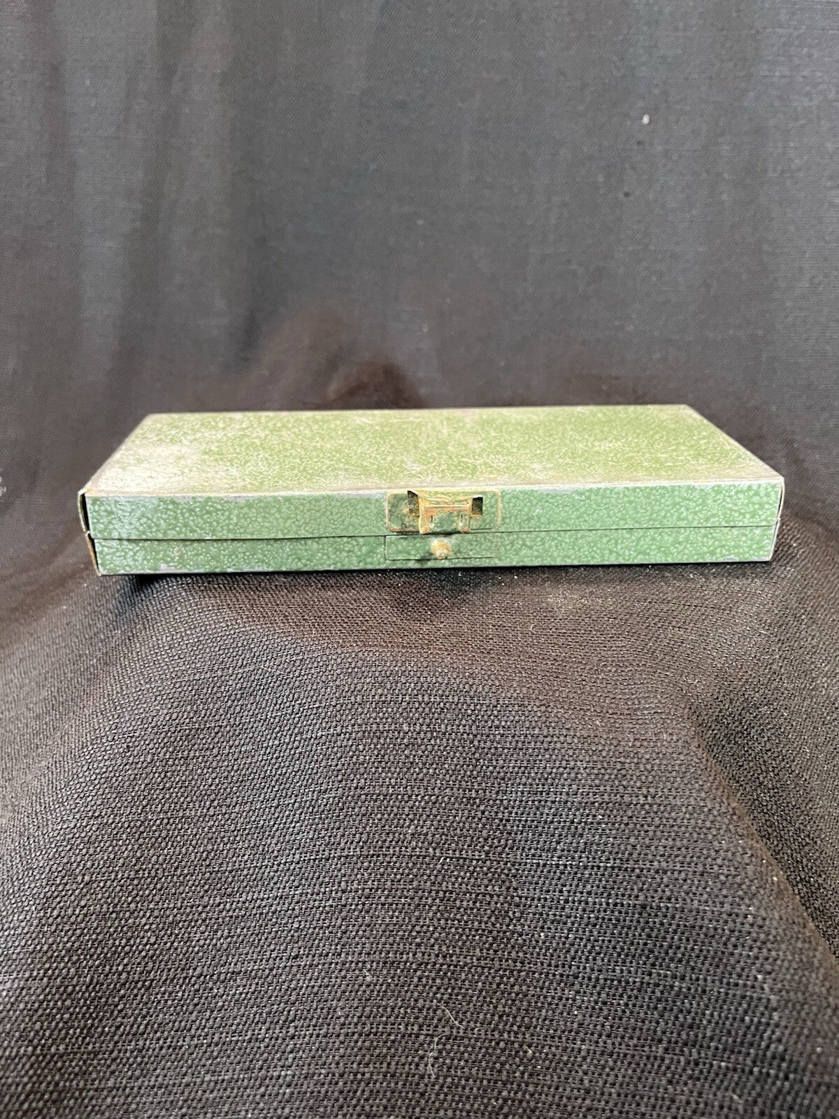 Allied vintage metal box,  a tool or storage box For Hex Bit Set