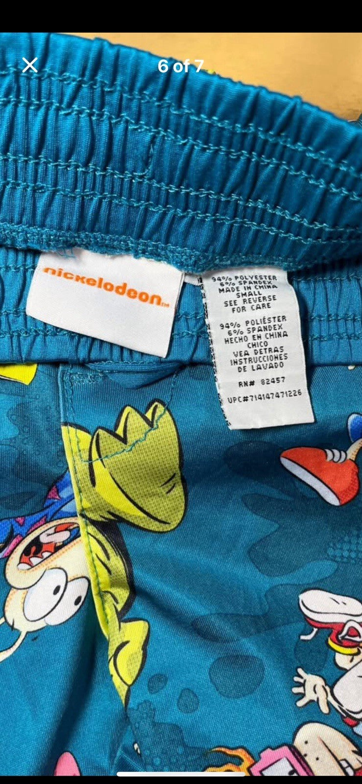 Nickolden Men Shorts Size  S Ren And Stimpy Sponge bob Rugrats