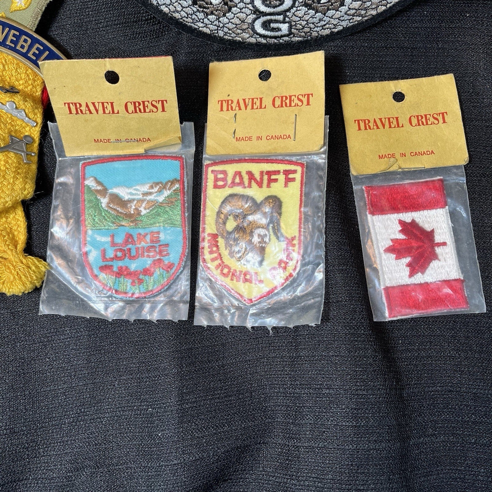Assorted Patch Collection . Iron On And Sew On