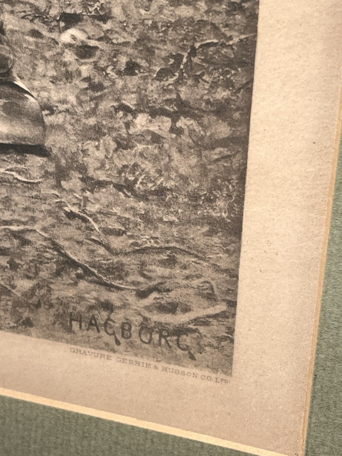 Potato Gathering August Hagborg, Framed Reprint