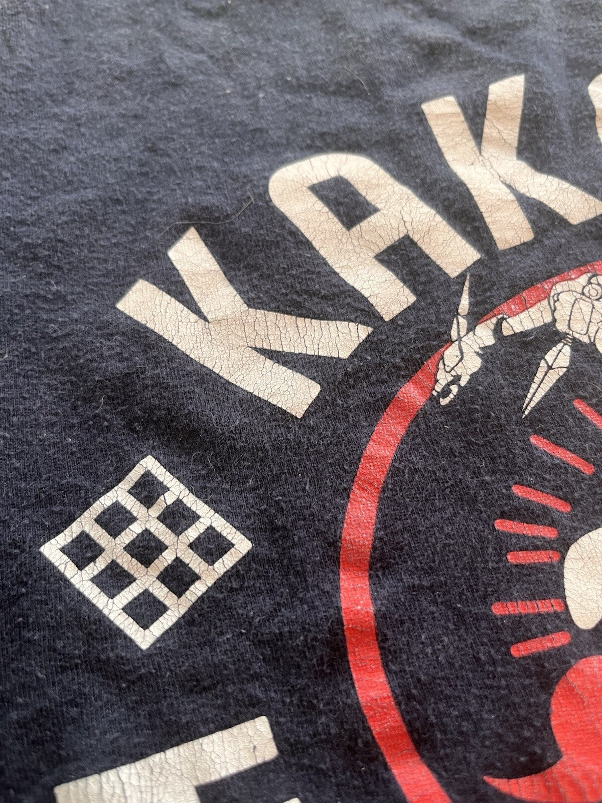Men’s Naruto T-Shirt Sz S Navy Blue Shippuden Anime Kakashi Hatake Clan Tee