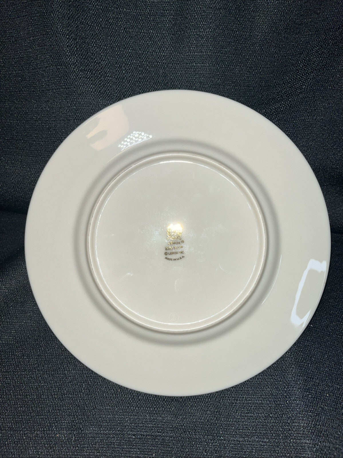 Set of 3 Lenox Mansfield 8 3/8" Salad Plates - Made in U.S.A.