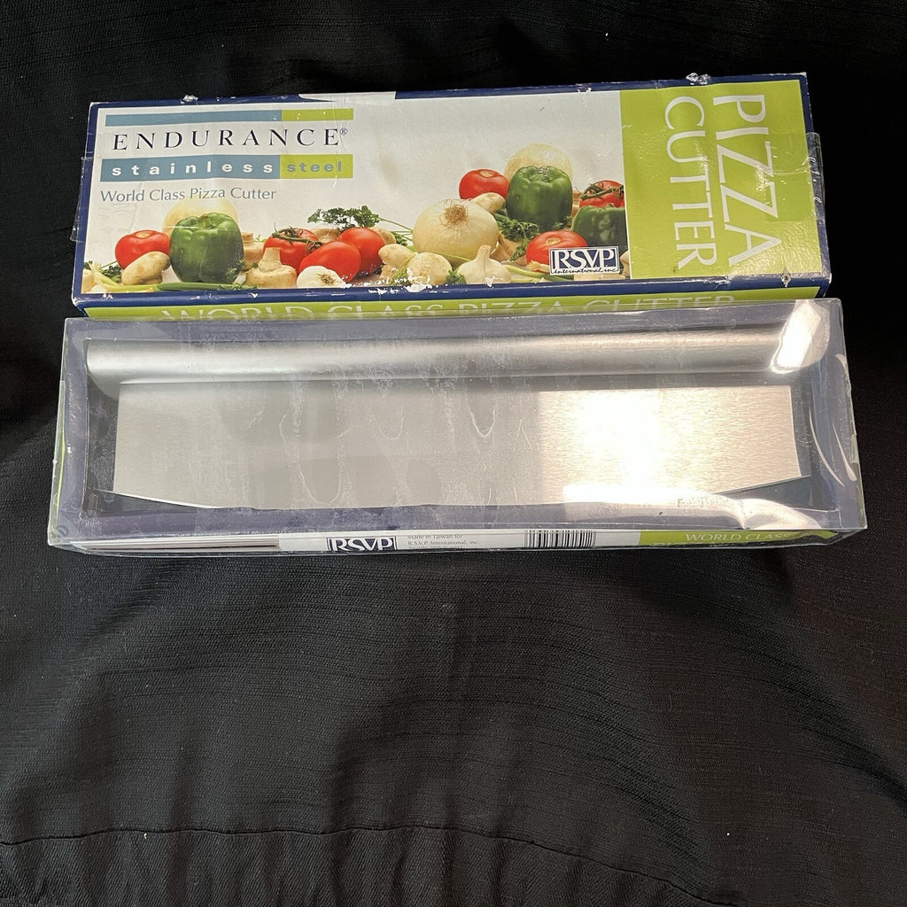 EUC RSVP Endurance Original World Class Rocker Style 14" Stainless Pizza Cutter