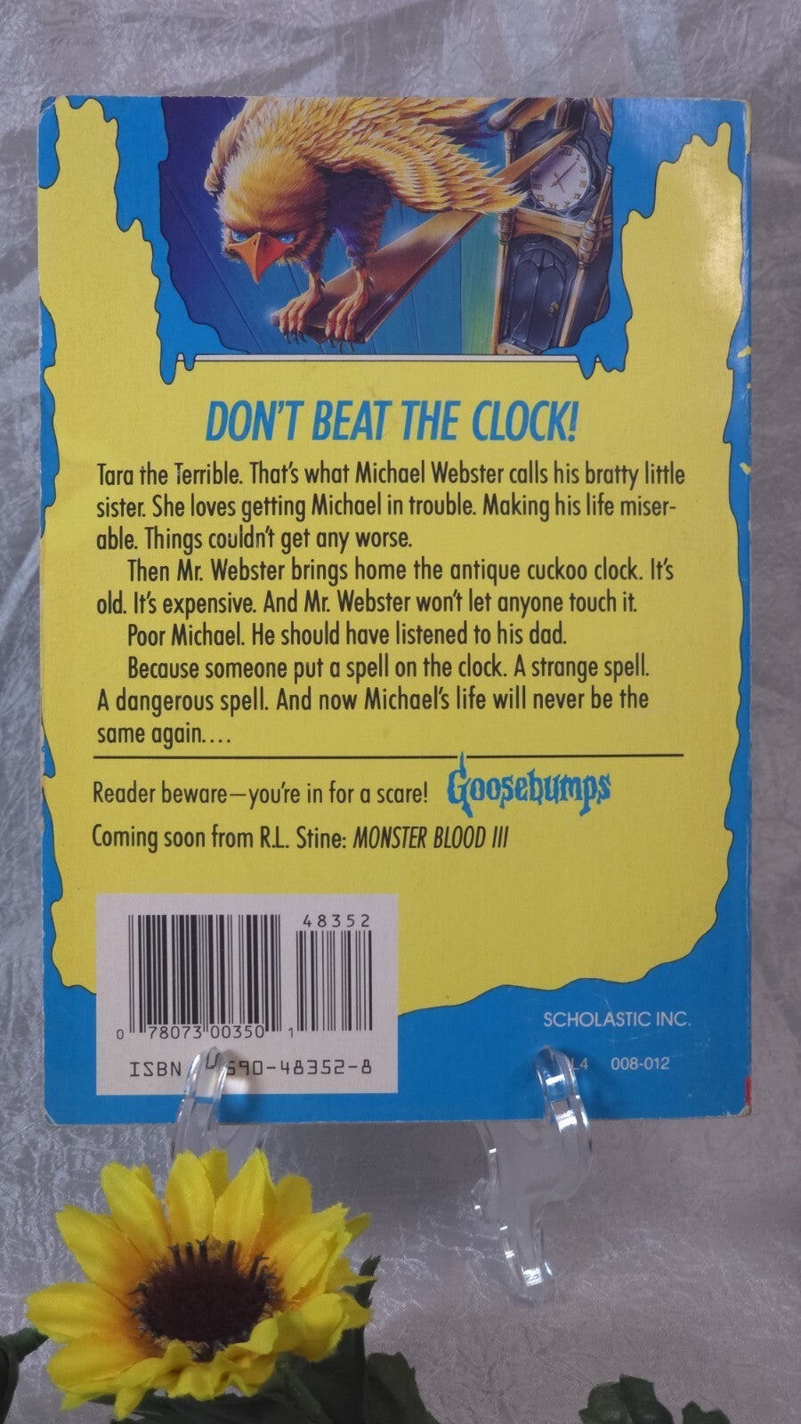 THE CUCKOO CLOCK of DOOM Book R.L. Stine Goosebumps #28 First Edition, 1995