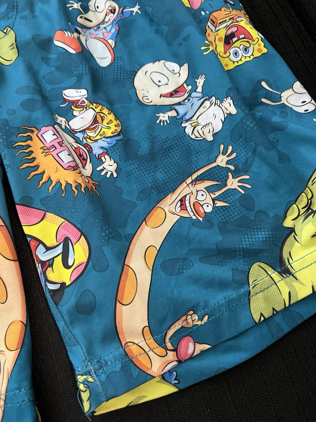 Nickolden Men Shorts Size  S Ren And Stimpy Sponge bob Rugrats