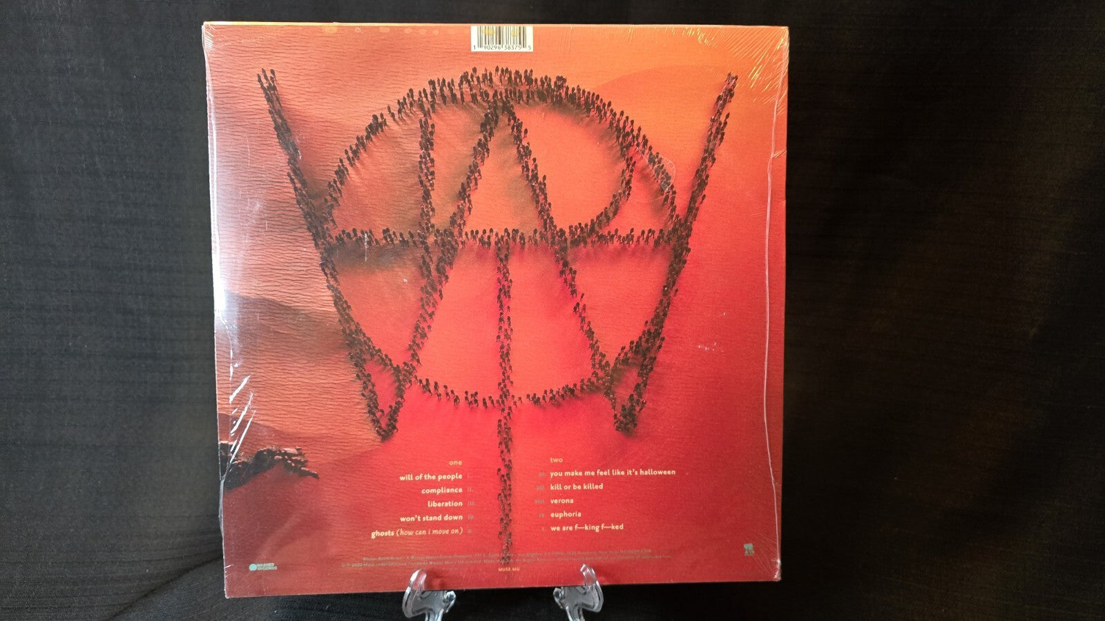 Muse - Will Of The People - Limited Red Colored Vinyl [New Vinyl LP] Sealed