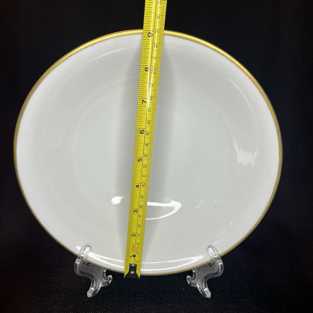 Paul Muller Selb Bavaria White w/gold Trim Small Salad Bowl Replacement !