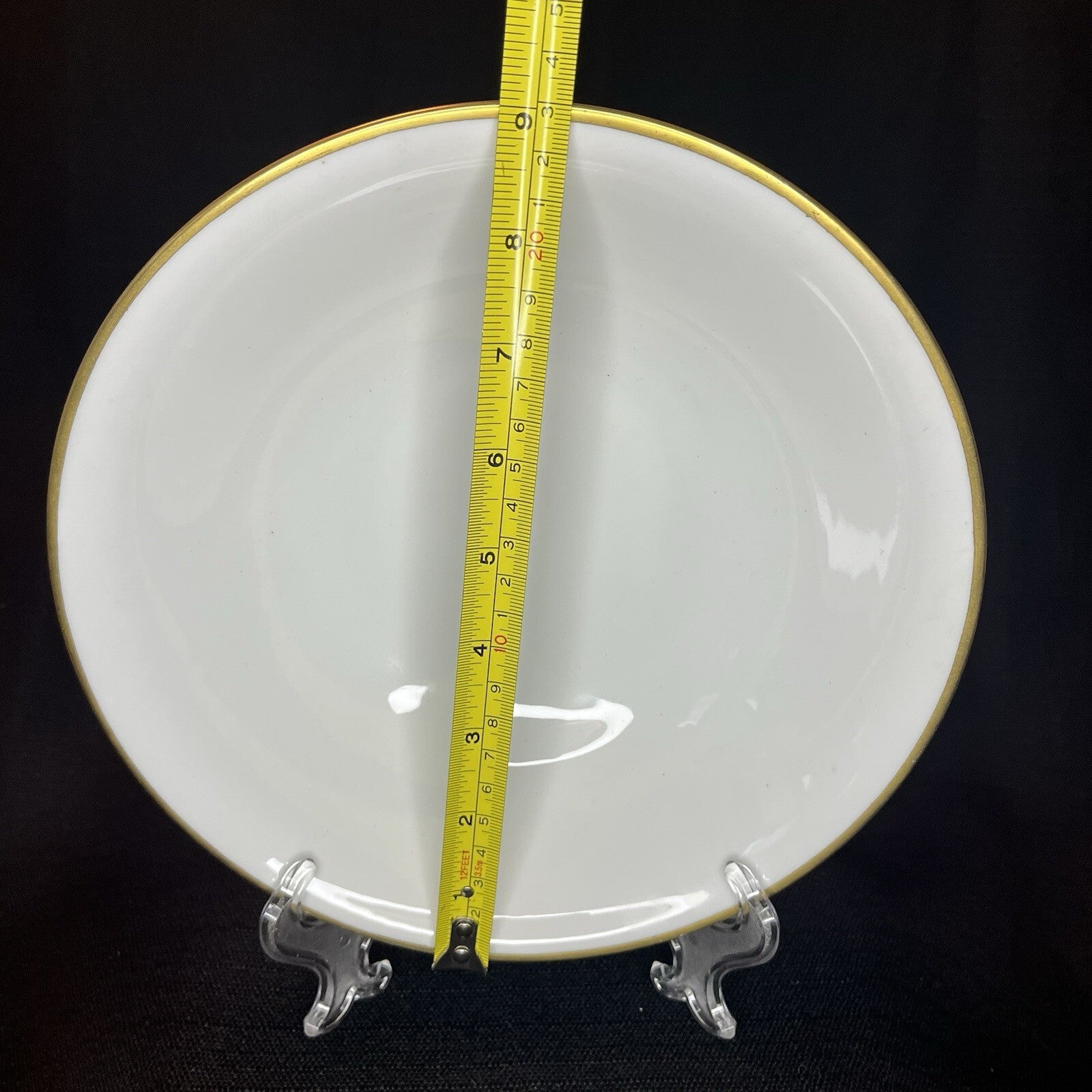 Paul Muller Selb Bavaria White w/gold Trim Small Salad Bowl Replacement !