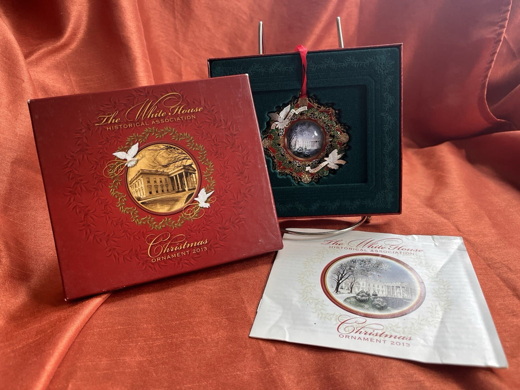 The White House Historical Association 2013 Christmas Ornament in Original Box