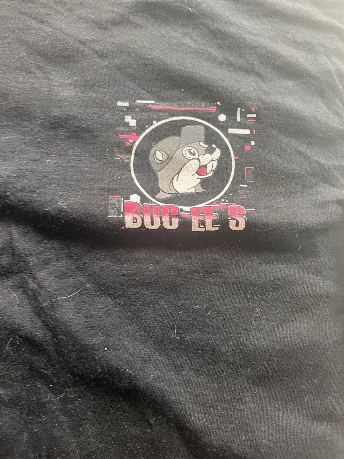 Buc-Ees Buc Ees Groovy Music Black Long Sleeve T-shirt Adult Unisex Small