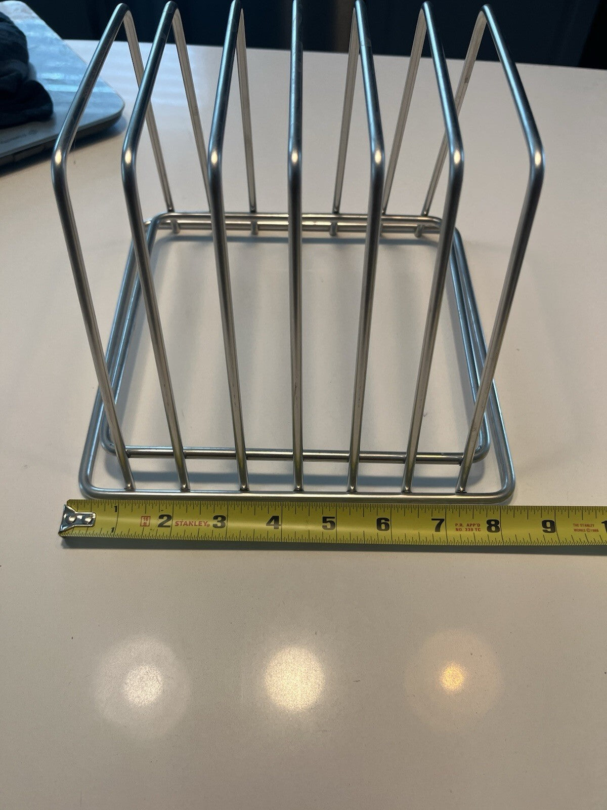 Thirteen Chefs Stainless Steel Cutting Board Rack - Holds 6 Boards up to 3/4”