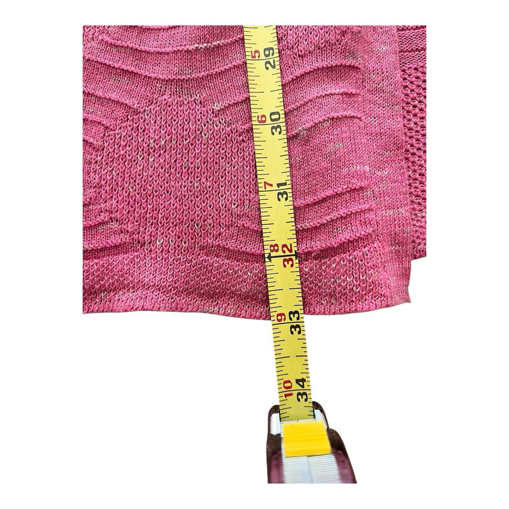 NIC + ZOE Pink Cardigan Size Small Long Sleeve