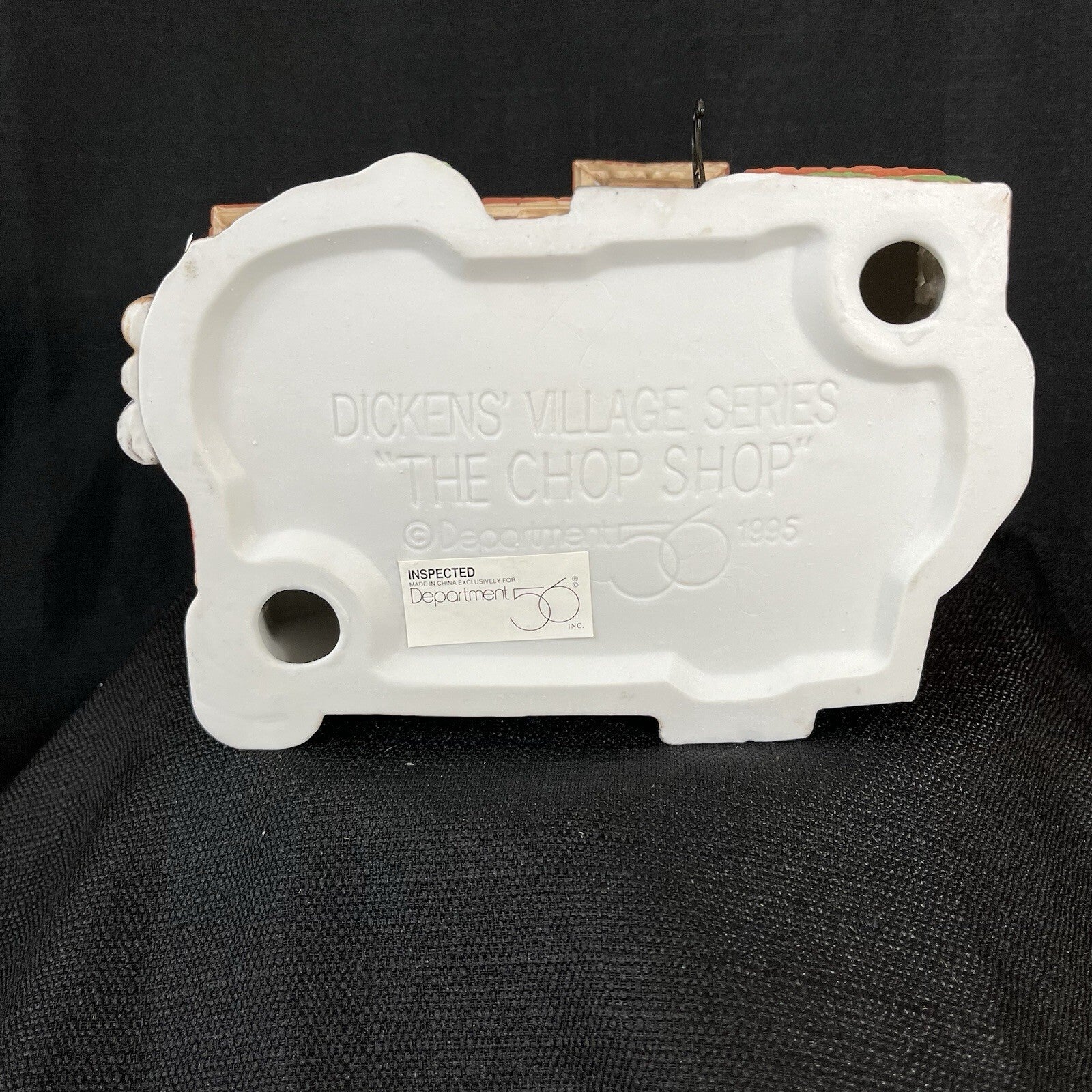 Department Dept 56 Snow Village The Chop Shop 58331 w Box