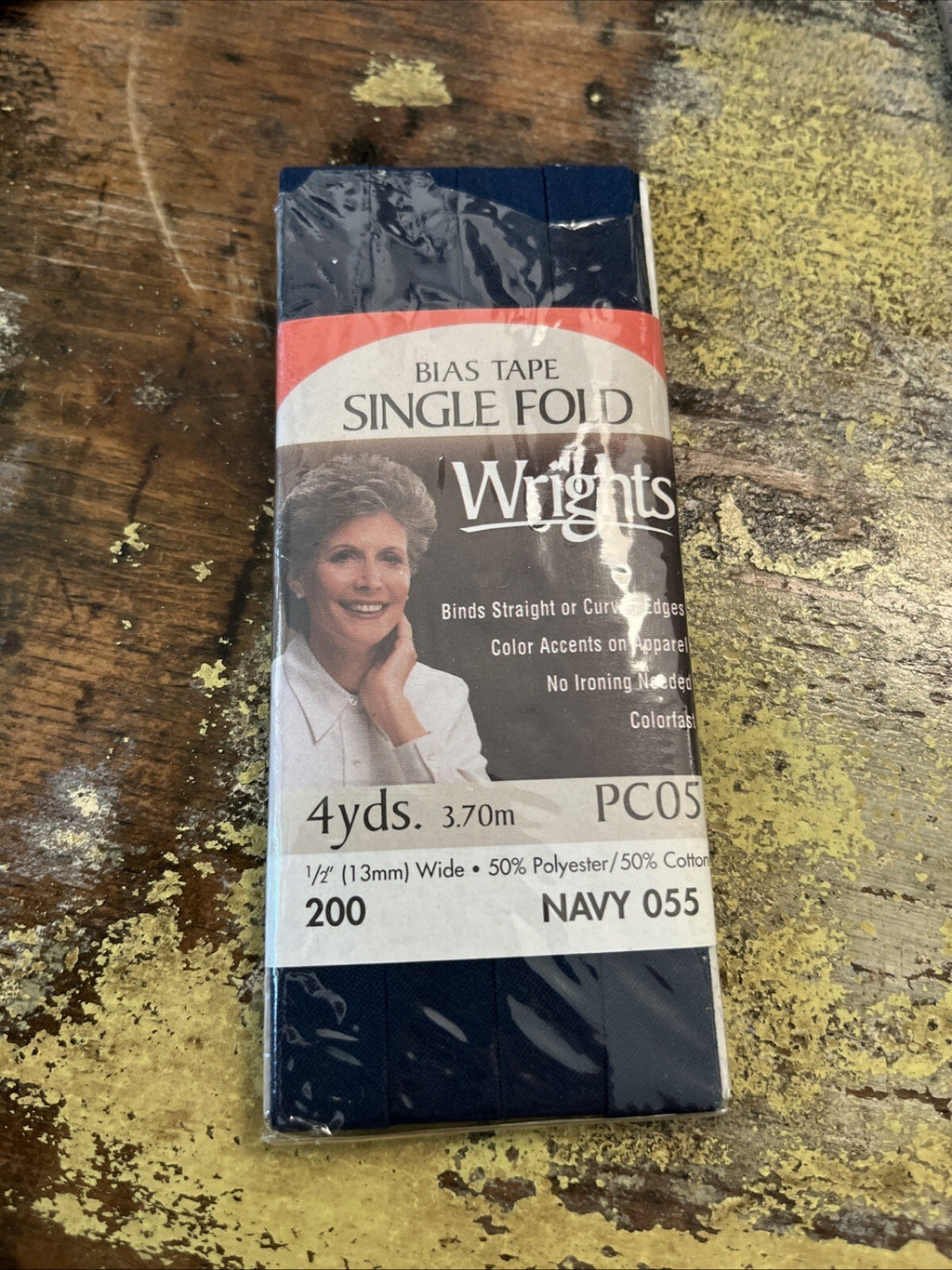 WRIGHTS WRI117-202.78 WRI117-202 78 BIAS TAPE WIDE SINGLE FOLD 3YD YALE