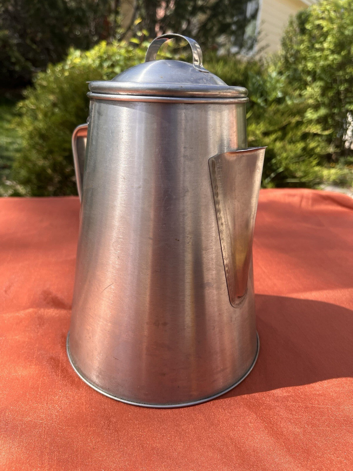 COFFEE POT PERCOLATOR 2-8 CUPS ALUMINIUM STOVE TOP CAMP COFFEE POT