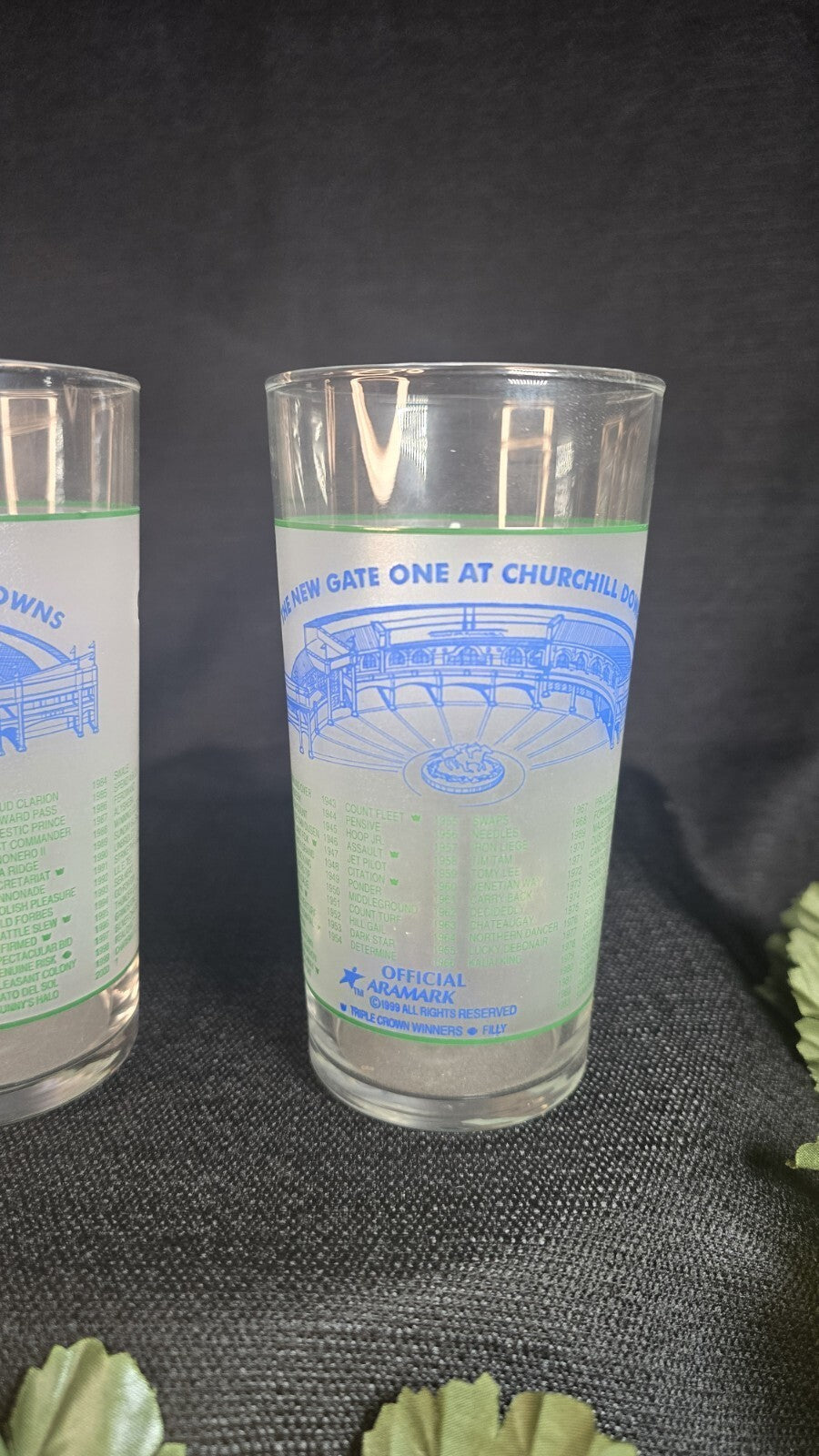 2000 Kentucky Derby Churchill Downs Mint Julep Souvenir Glass Horse Racing
