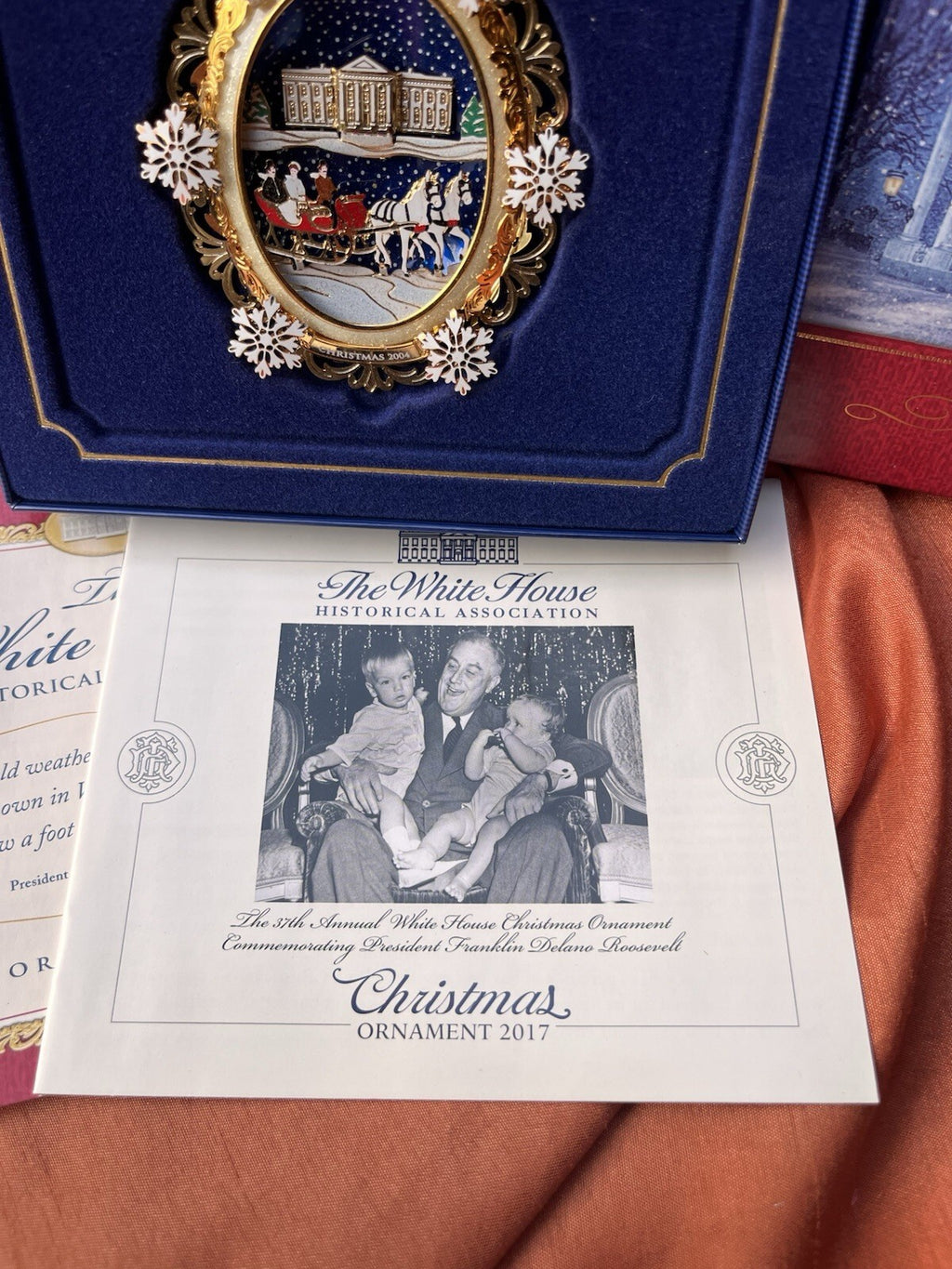 The White House Historical Association Christmas Ornament 2004