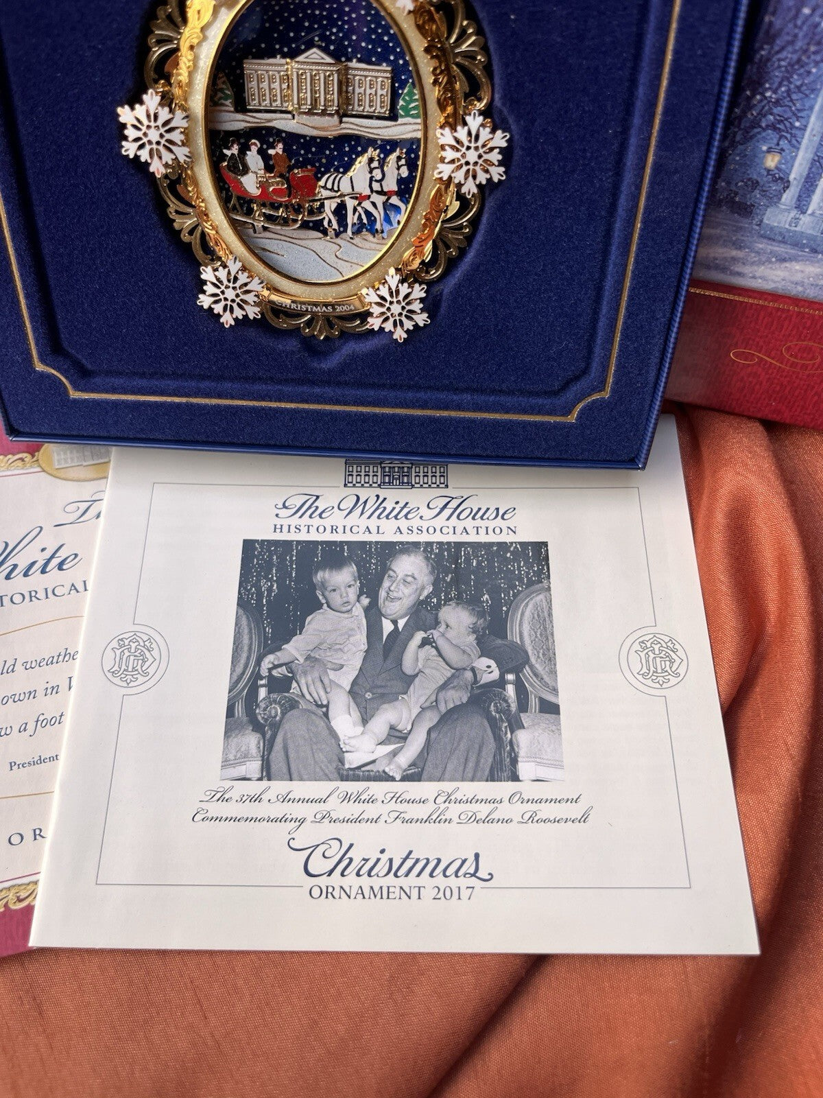 The White House Historical Association Christmas Ornament 2004