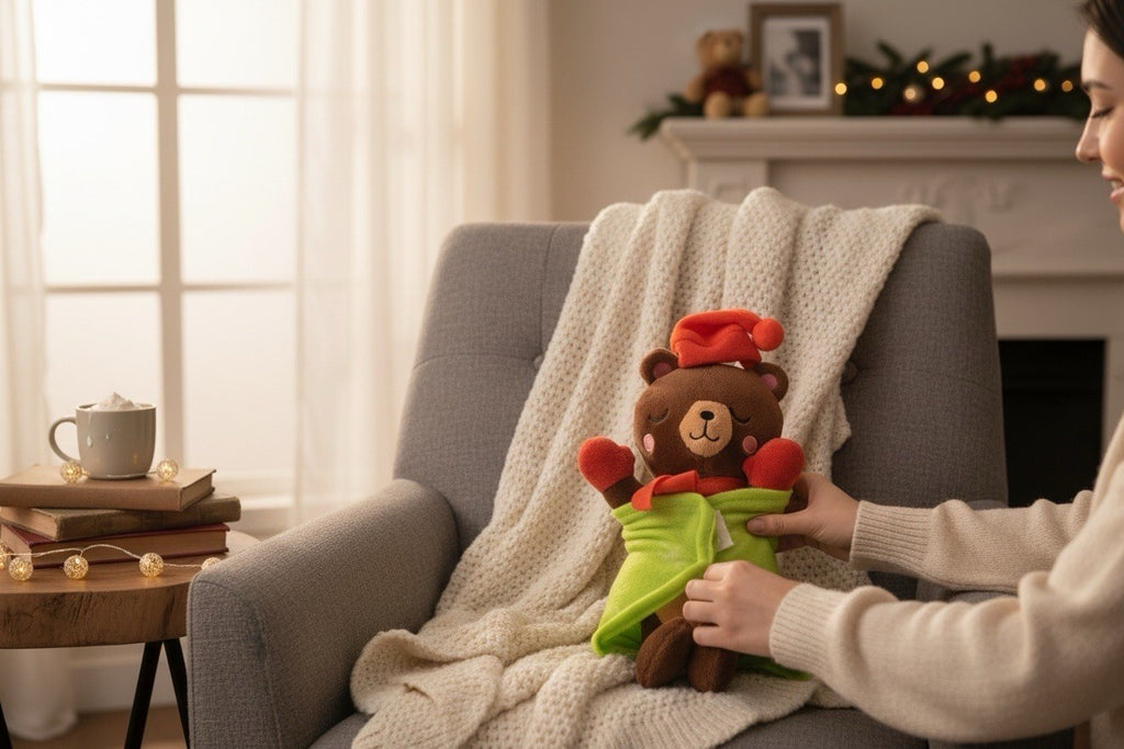 Target Bullseye Fireside Pals Plush Bear Blanket 2023