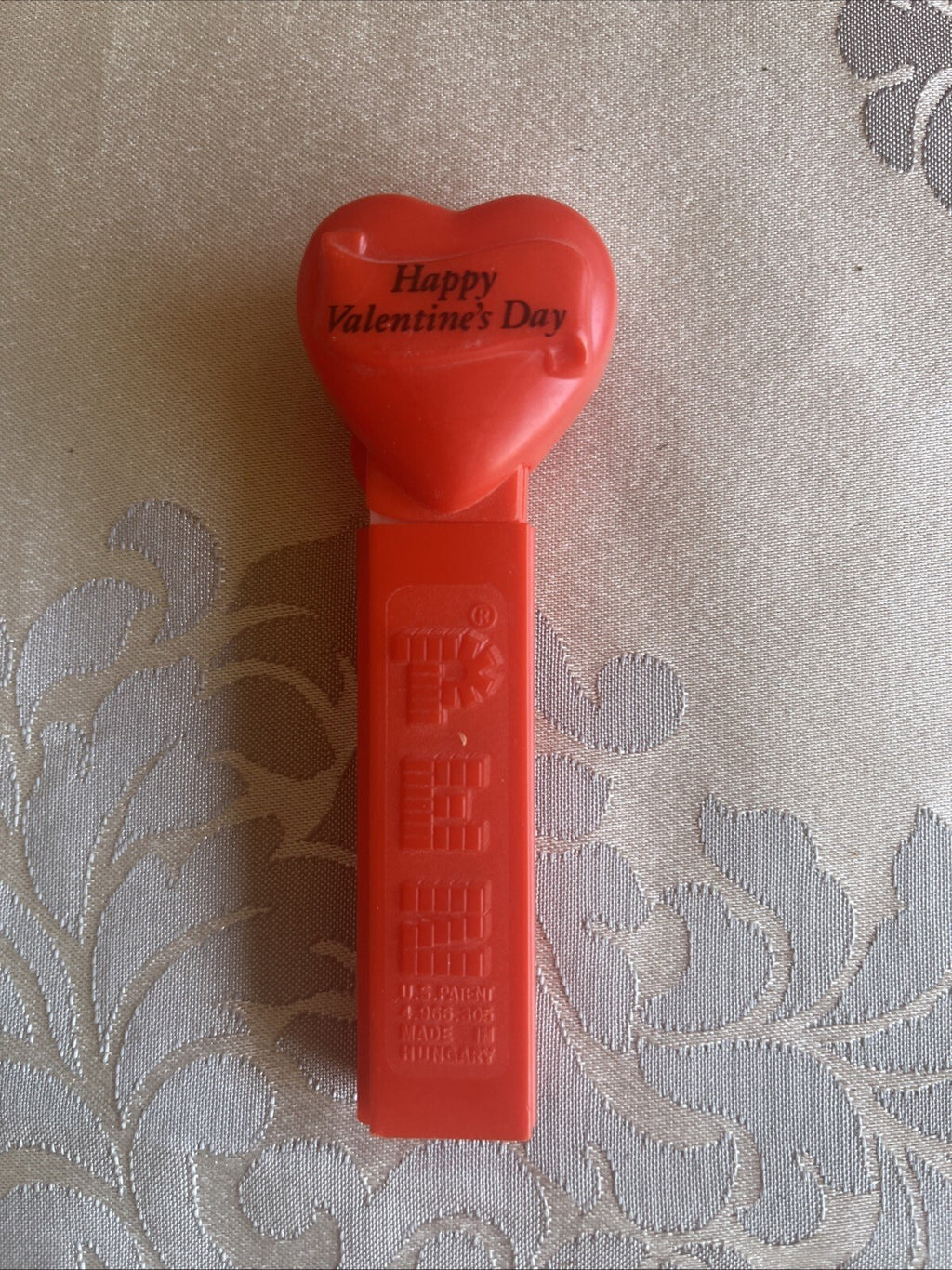 PEZ Candy Dispenser Happy Valentine’s Day Heart Shaped – Made in Hungary