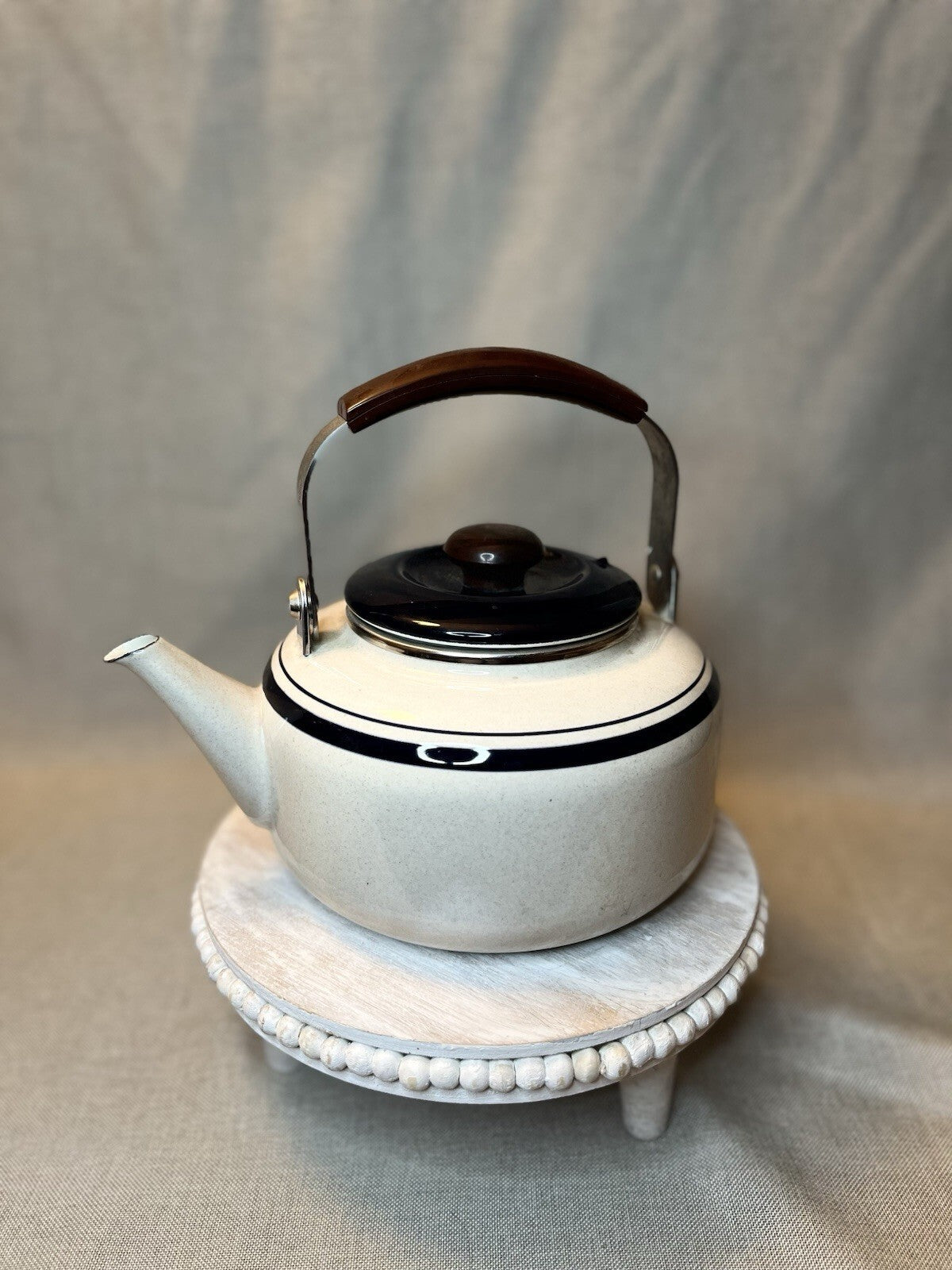 Janko Ware Tea Pot Classic Series handpainted made in Japan**Wear On Inside Pot
