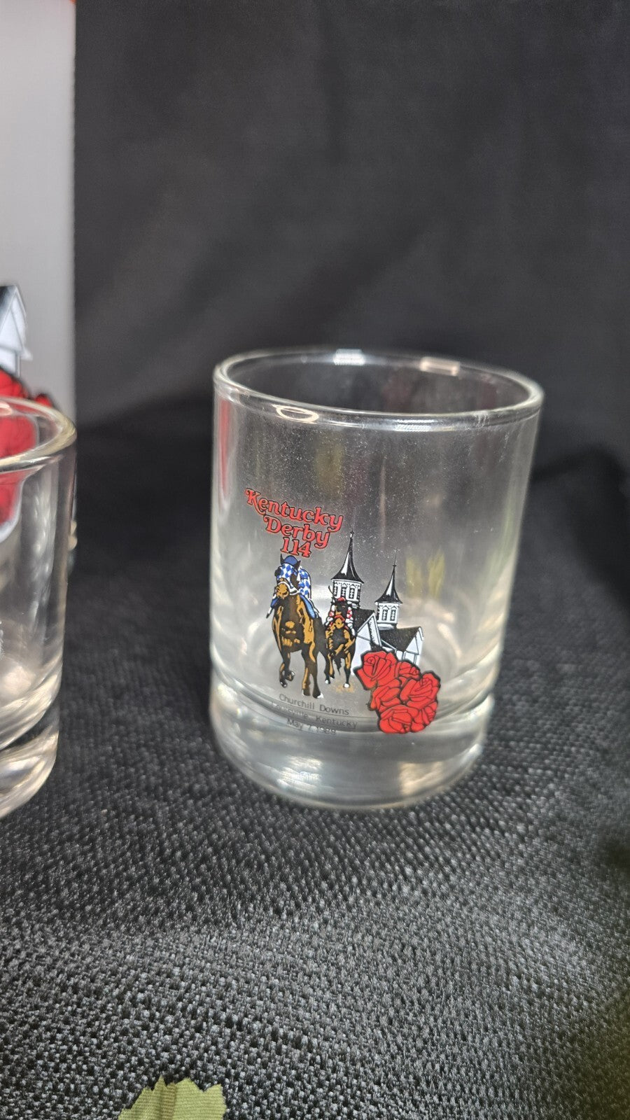 1988 - 114th Kentucky Derby 12 oz. Mint Julep Glass 1988 Churchill Downs Vintage