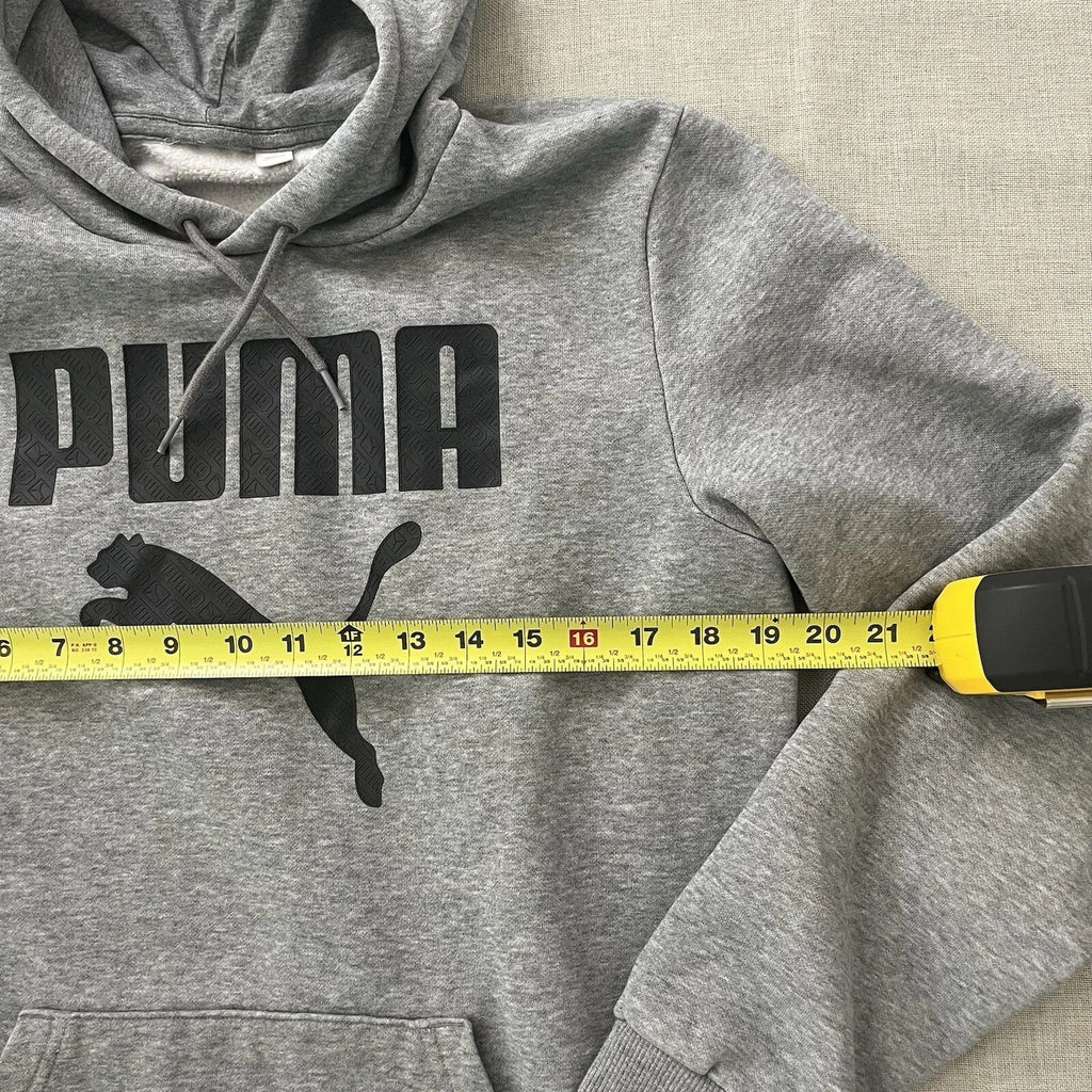 PUMA Size Small Hoodie -Gray Heather