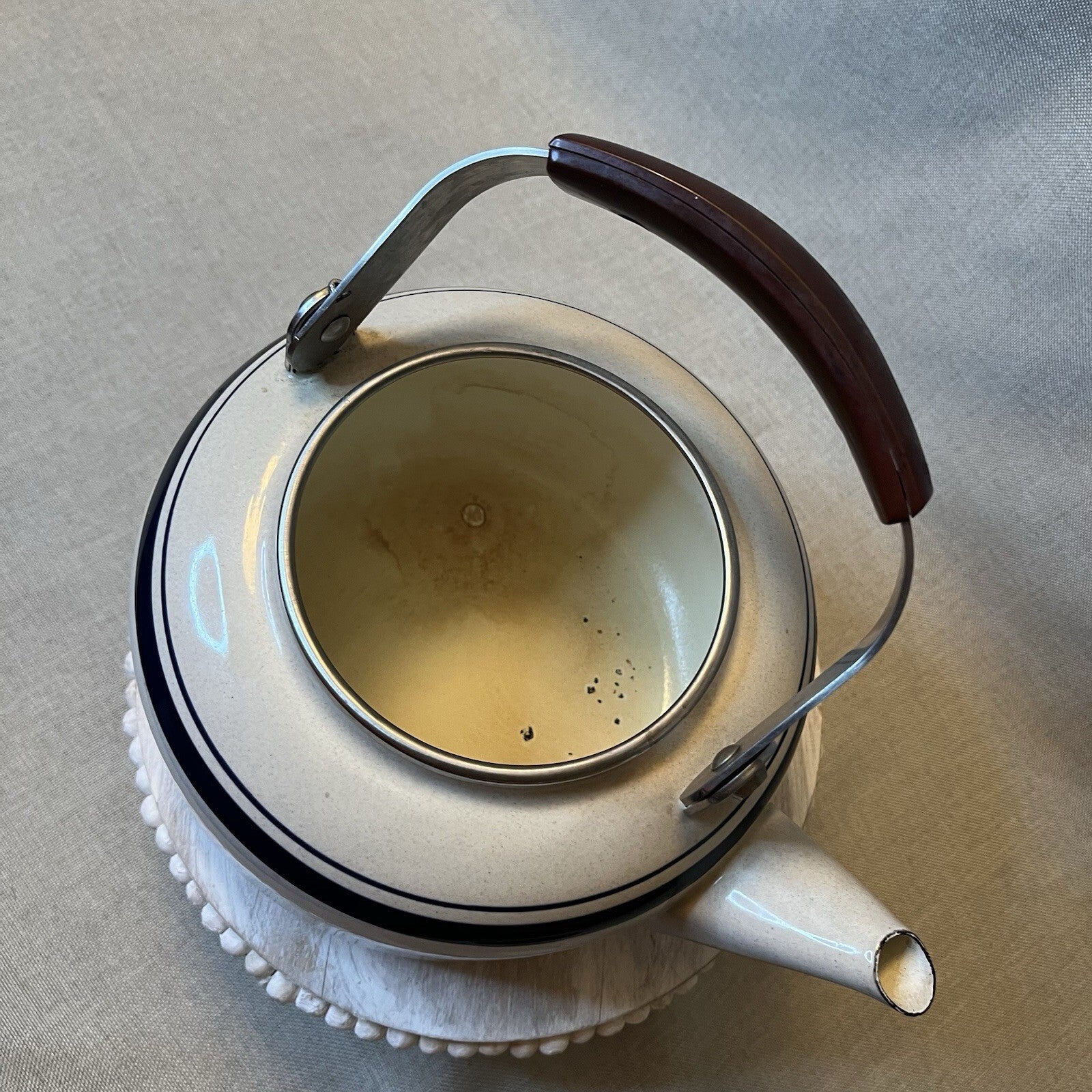 Janko Ware Tea Pot Classic Series handpainted made in Japan**Wear On Inside Pot