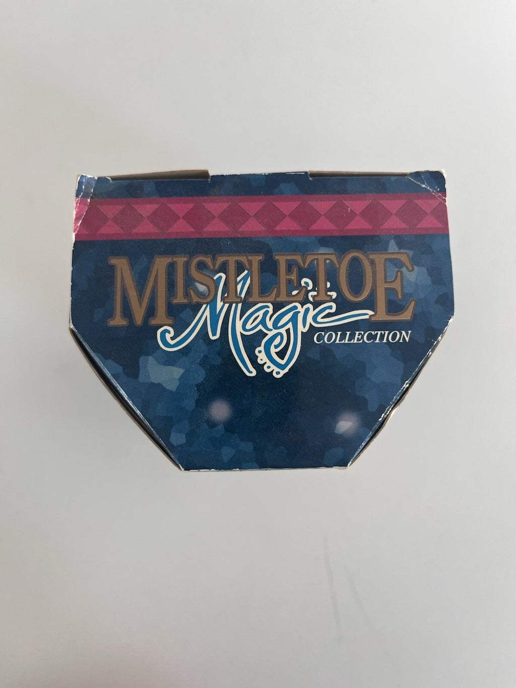 Golfing Santa Ornament 1987 New in Box by Mistletoe Magic Collection