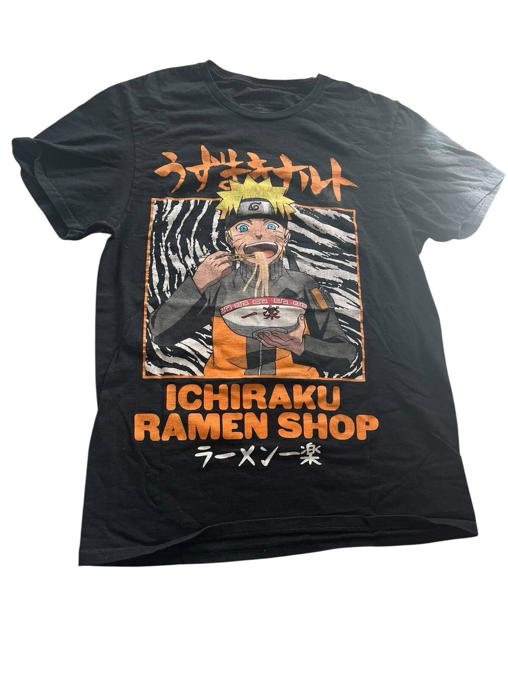 Naruto Shippuden Ichiraku Ramen Shop T-Shirt Men’s Size Small