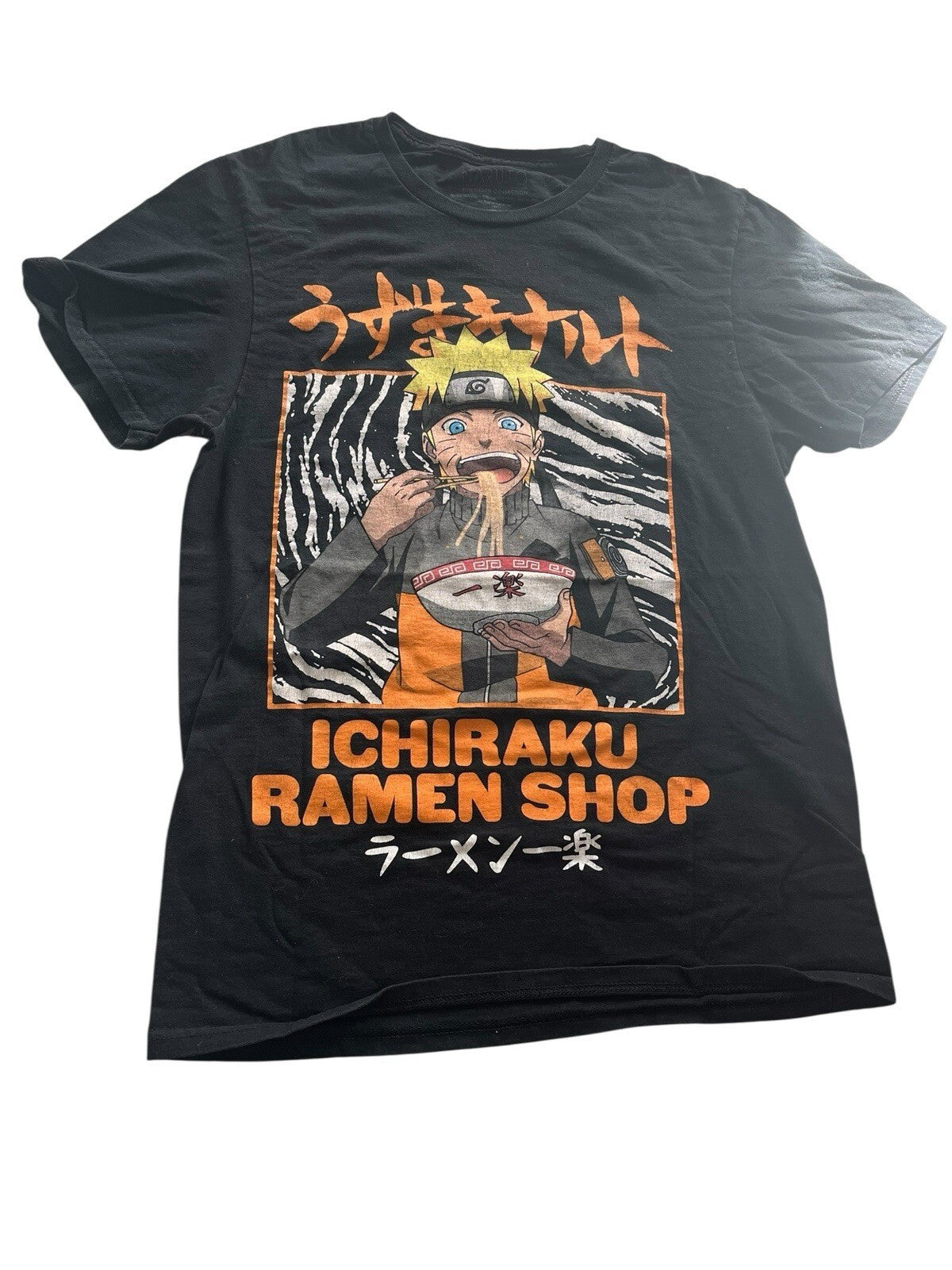Naruto Shippuden Ichiraku Ramen Shop T-Shirt Men’s Size Small