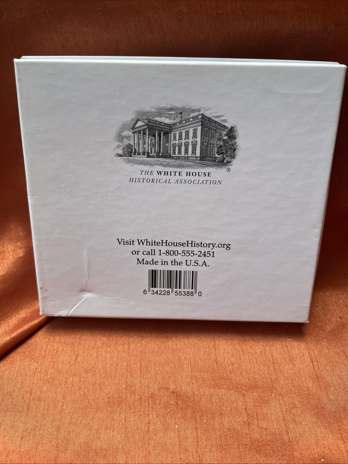 White House Christmas Ornament Historical Association 2015 Christmas Tree In Box