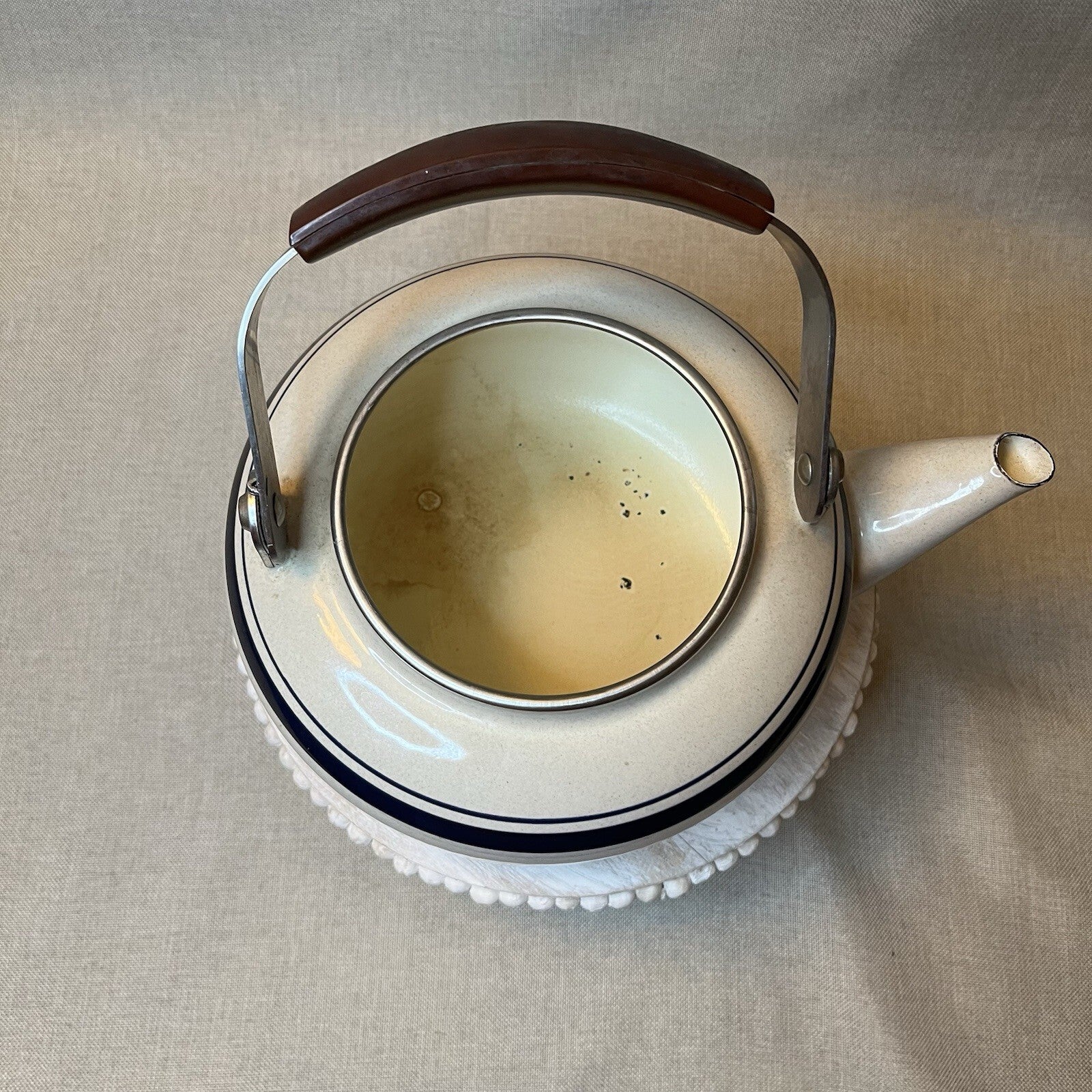 Janko Ware Tea Pot Classic Series handpainted made in Japan**Wear On Inside Pot