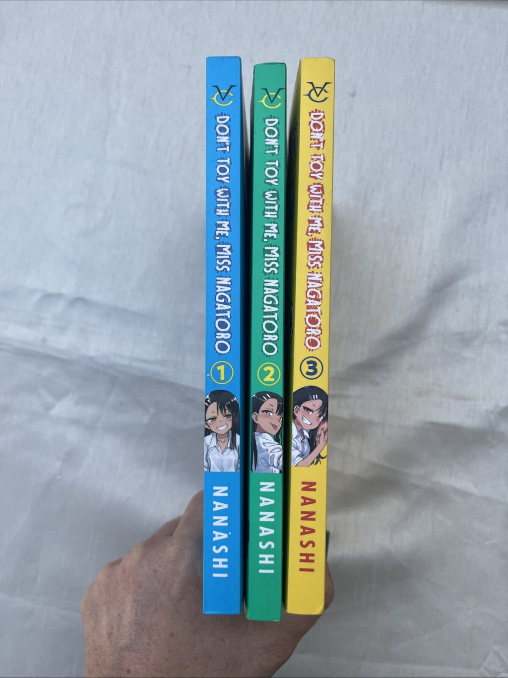 Don't Toy With Me Miss Nagatoro Volumes 1,2 & 3 Nanashi Vertical Comics Manga En