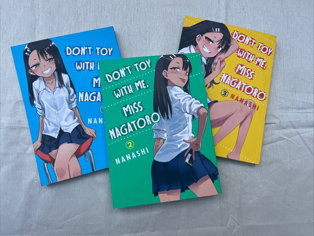 Don't Toy With Me Miss Nagatoro Volumes 1,2 & 3 Nanashi Vertical Comics Manga En