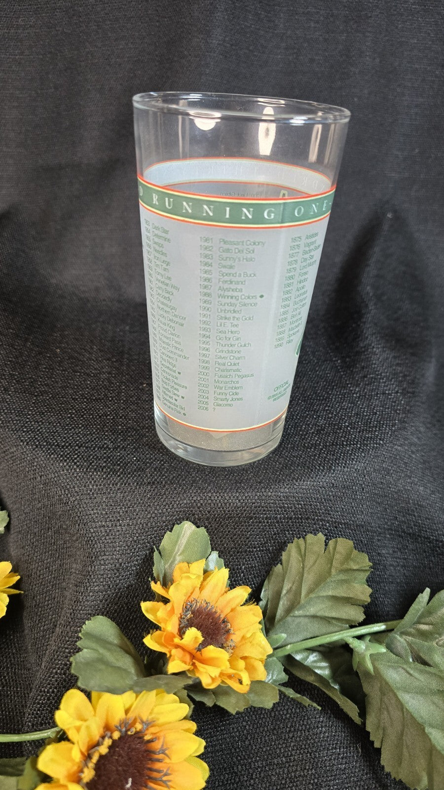 132 Kentucky Derby Official Mint Julep Beverage Glass Churchill Downs 2006 Race
